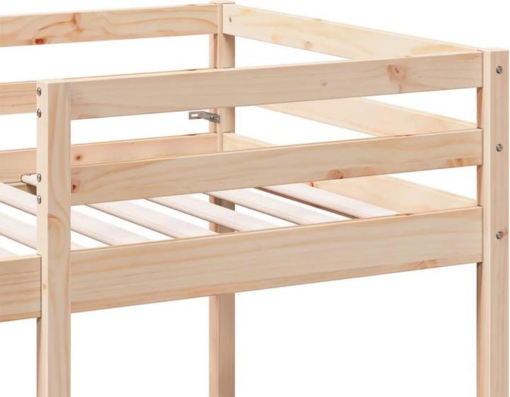 Produktbild vidaXL Hochbett mit Schreibtisch & Stühlen (190 x 90 cm)