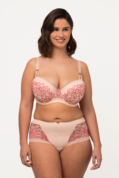 Immagine prodotto Ulla Popken Hipster in microfibra con pizzo bicolore (54)