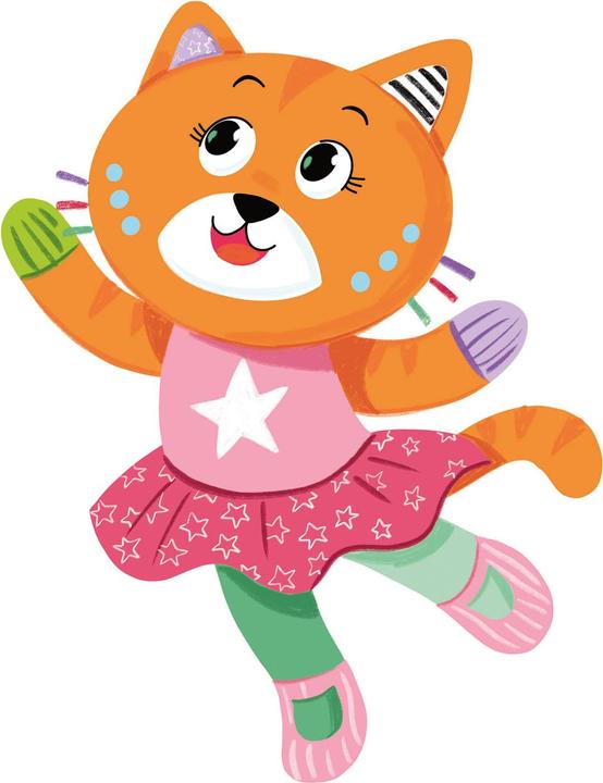 Image du produit Clementoni Bébé Mon premier animal en peluche - Chat (28 cm)