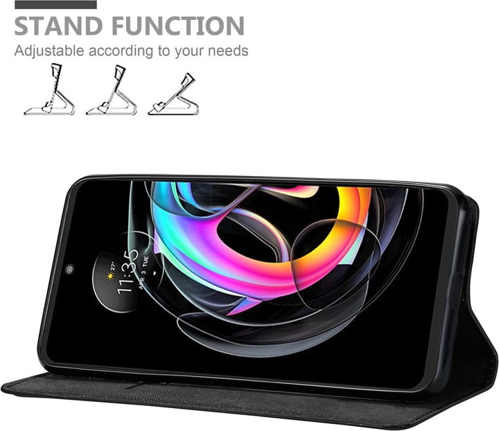 Produktbild Cadorabo Hülle für Motorola EDGE 20 LITE / FUSION im Book Invis. Magnet Style (Motorola Edge 20 Lite)