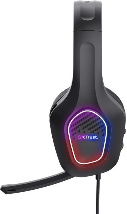 Actual product image Trust Gxt416 Zirox LED Headset Blk (Cable)
