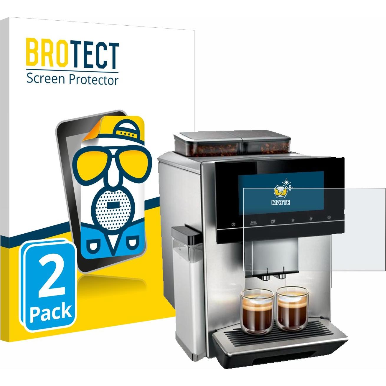BROTECT Entspiegelungs-Schutzfolie Displayschutz Matt, Zubehör Kaffeemaschinen