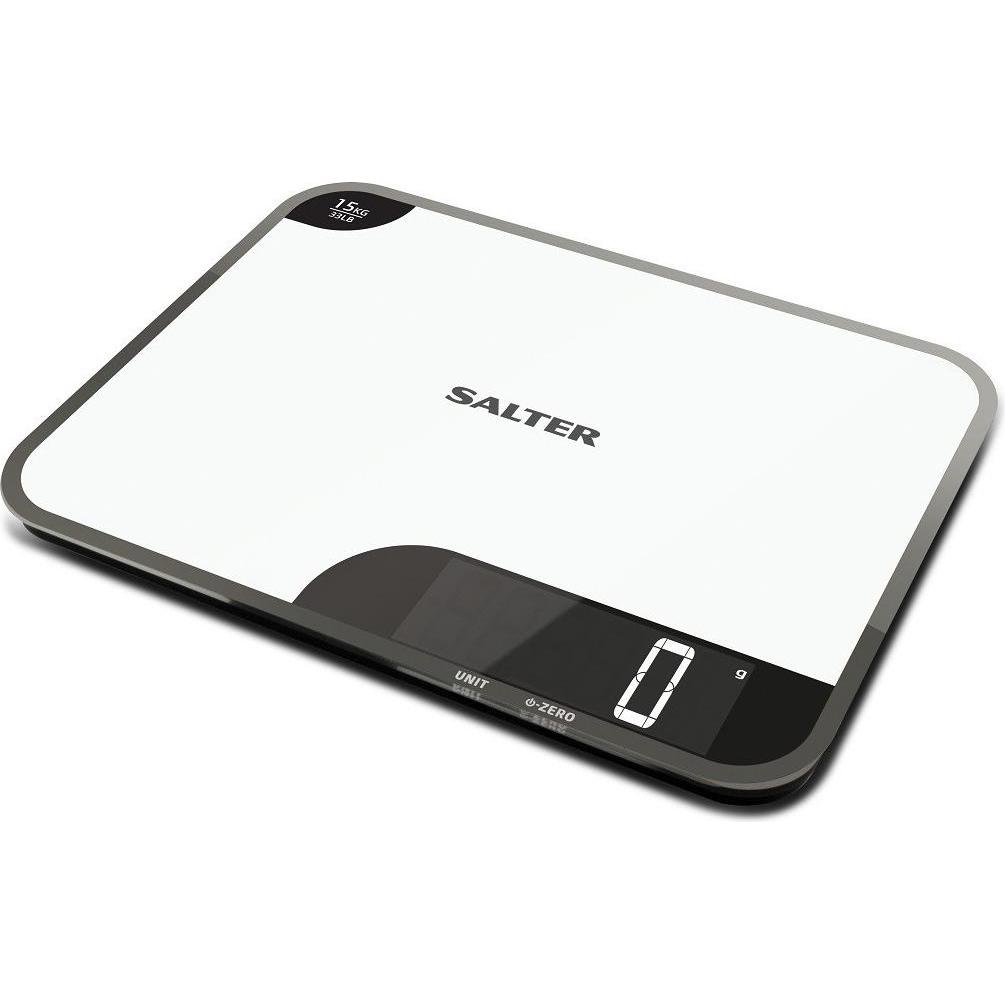Salter Küchenwaage Max, Küchenwaage, Weiss, Schwarz