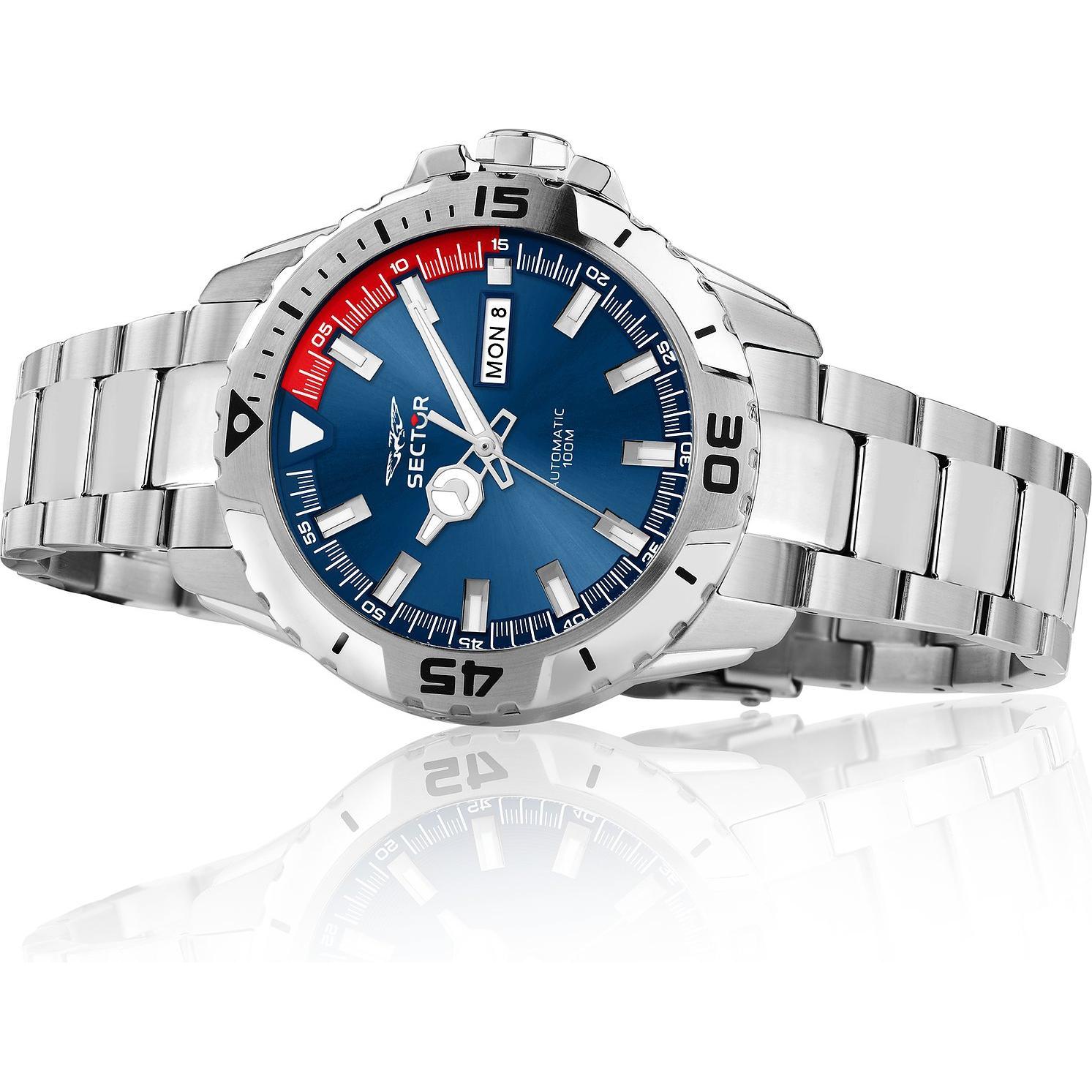 Thumbnail - Sector, Armbanduhr, Herrenuhr Legend, Silber, (Analoguhr, 43 mm)