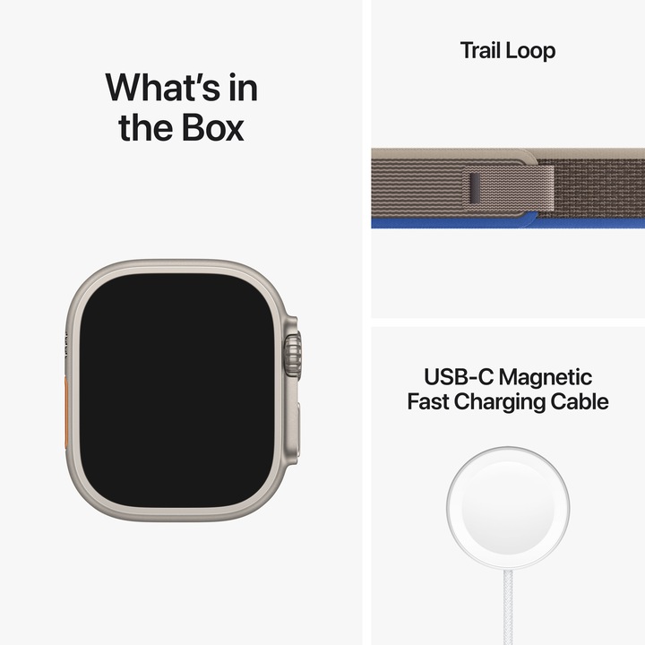 Immagine prodotto Apple Watch Ultra Trail Loop (49 mm, 4G)