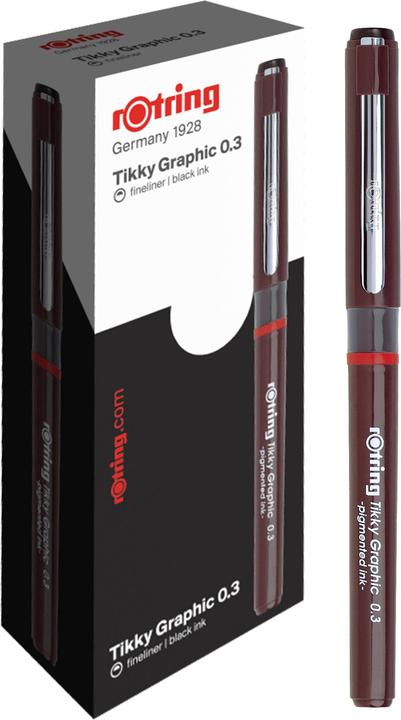 Actual product image Rotring Tikky Graphic (Black, 1 x)