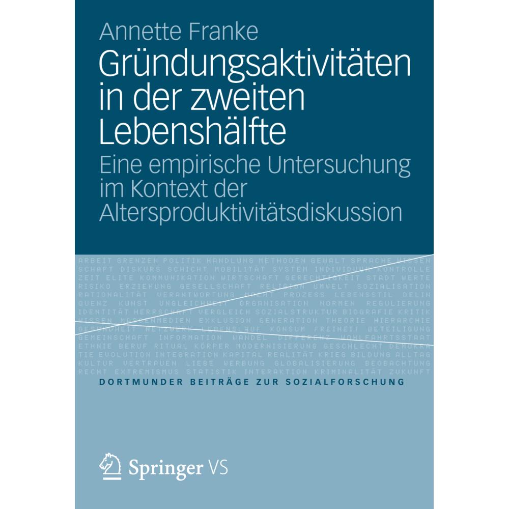 Gründungsaktivitäten in der zweiten Lebenshälfte, Fachbücher