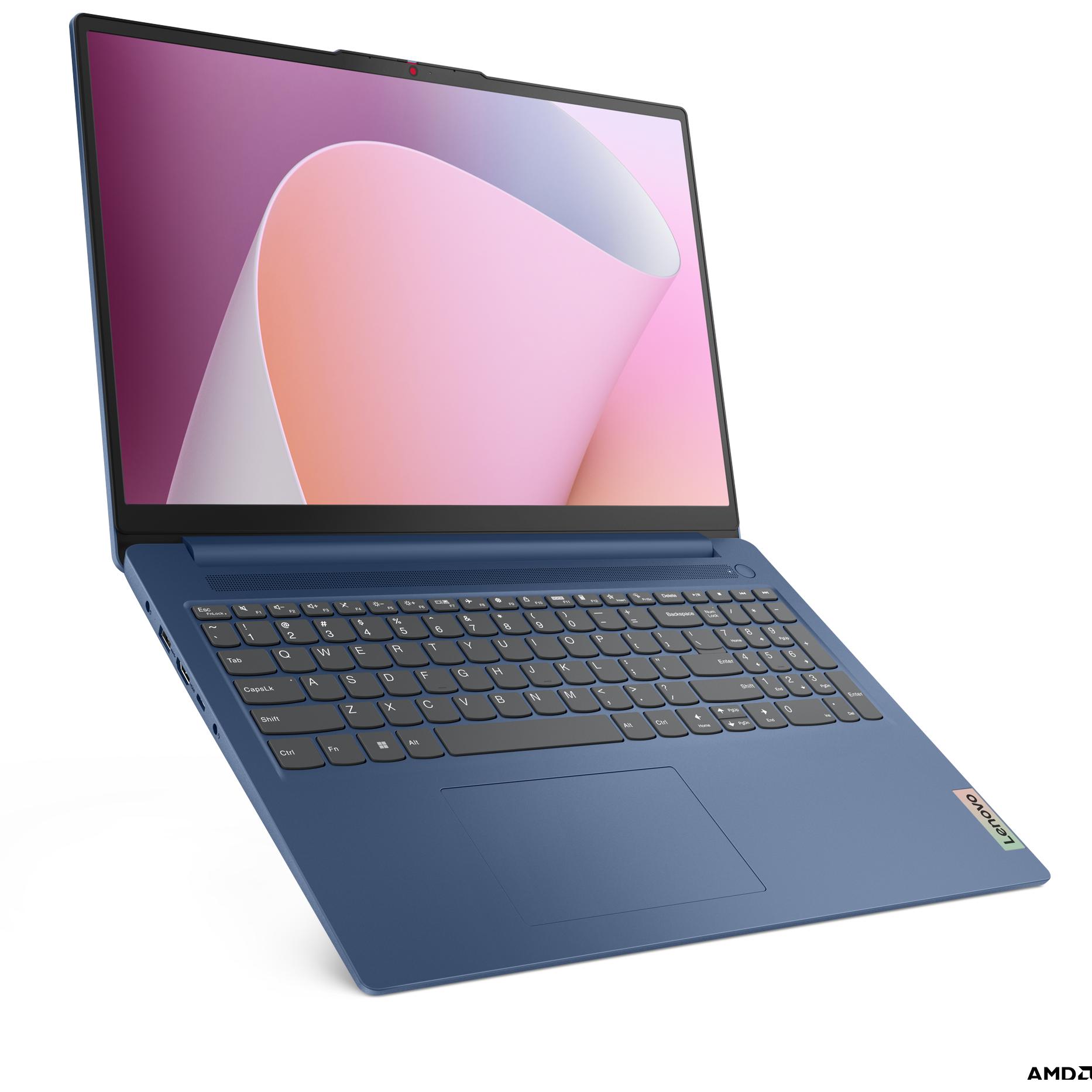 Thumbnail - Lenovo IdeaPad Slim 3 (16", AMD Ryzen 3 7330U, 8 GB, 512 GB, DE), Notebook, Blau
