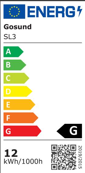 Label énergétique Nitebird SL3 (RGB, 500 cm, Intérieur)