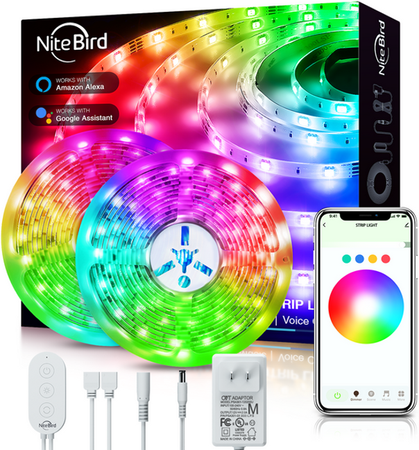 Actual product image Nitebird SL3 (RGB, 500 cm, Indoor)