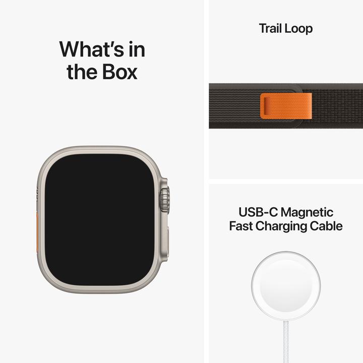 Immagine prodotto Apple Watch Ultra Trail Loop (49 mm, 4G)