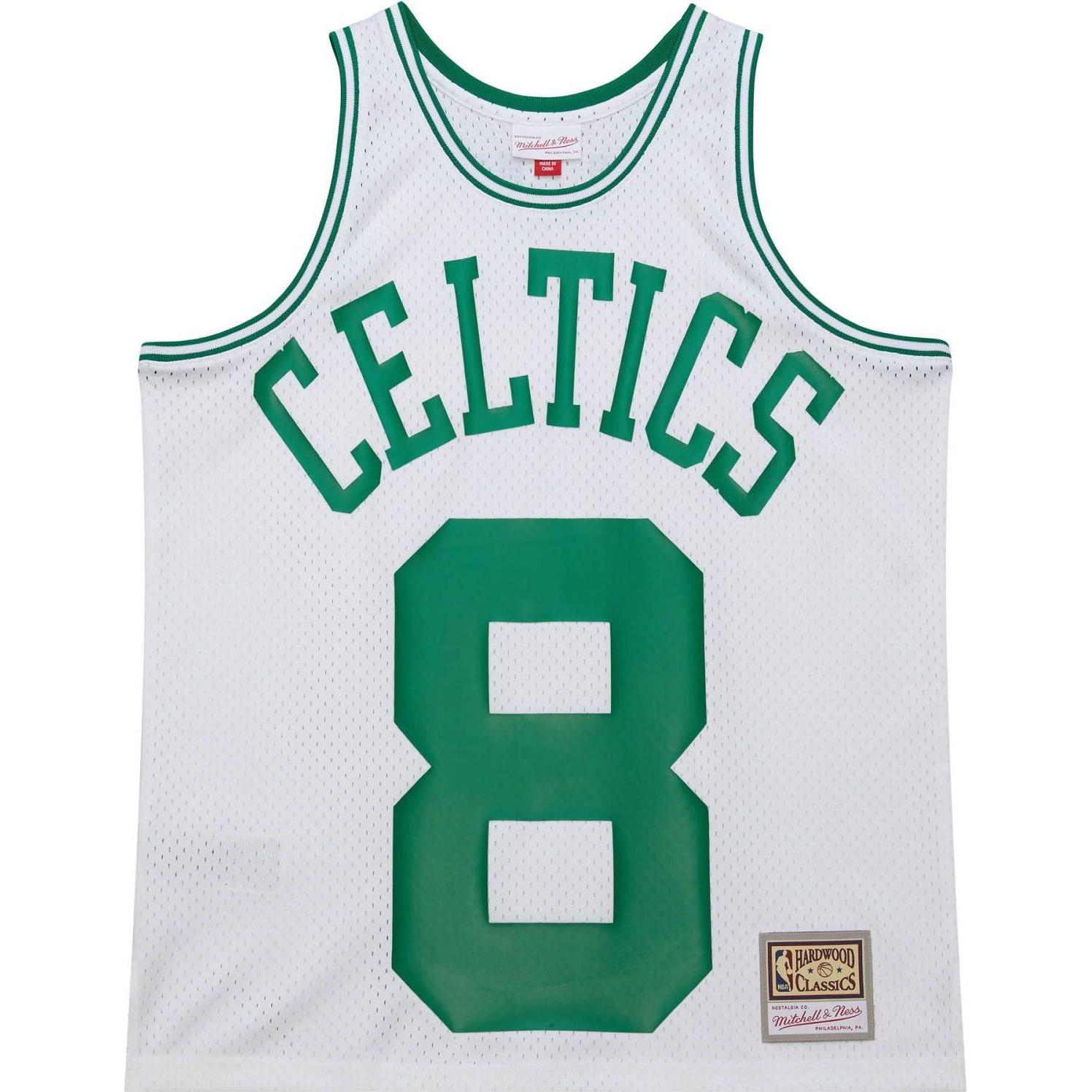 Mitchell & Ness, Herren, Sportshirt, Swingman Mesh Jersey Boston Celtics 1996 Antoine Walker - XL (XL), Weiss, XL