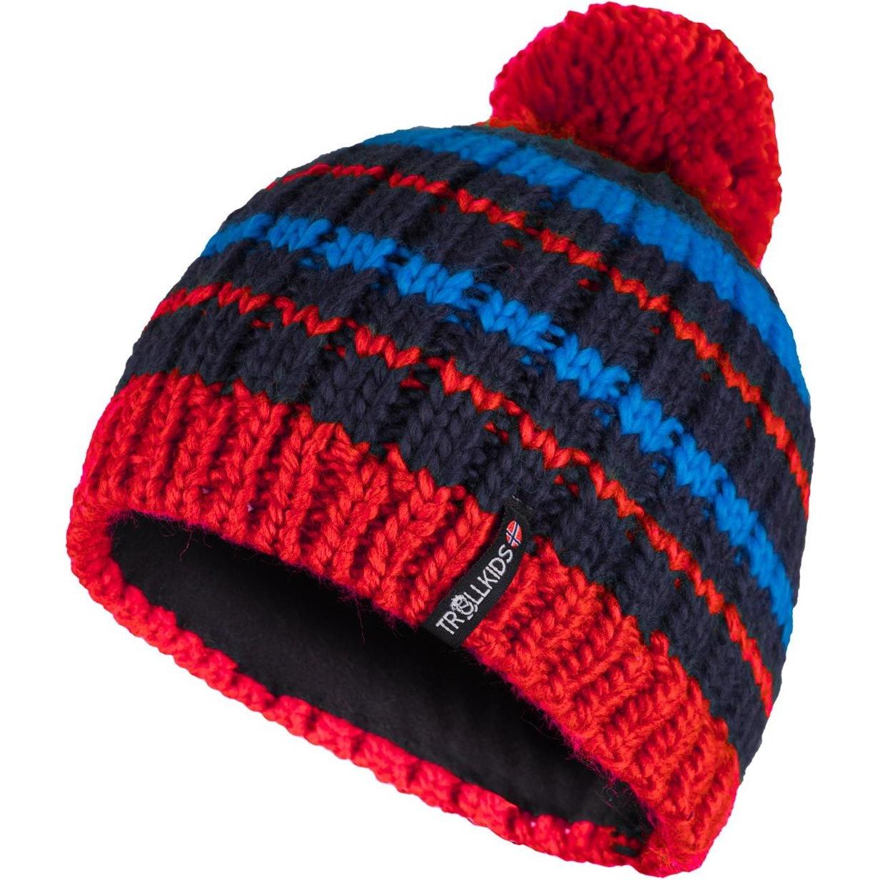 Trollkids, Unisex, Mütze, Kid's Hafjell Bobble Cap, Mehrfarbig, (52 - 56)