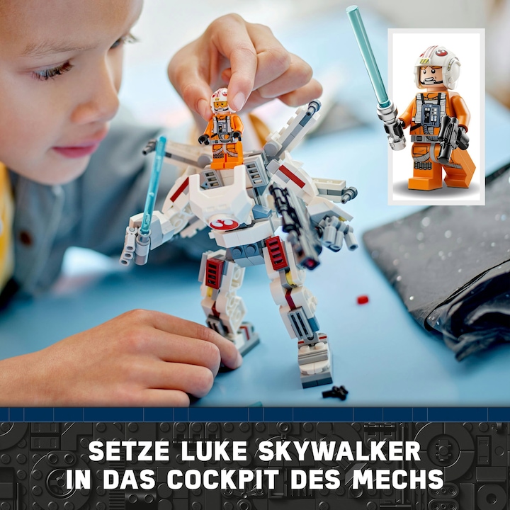 Image du produit LEGO Le X-Wing Mech de Luke Skywalker (75390, LEGO Star Wars)