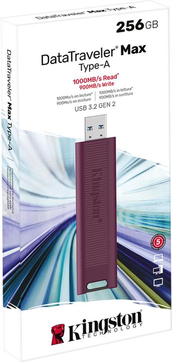 Actual product image Kingston DataTraveler Max (256 GB, USB-A, USB 3.2)