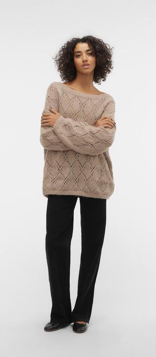 Image du produit Vero Moda VMSTAR LS BOATNECK LONG PULLOVER GA EXC Pull en maille (S)