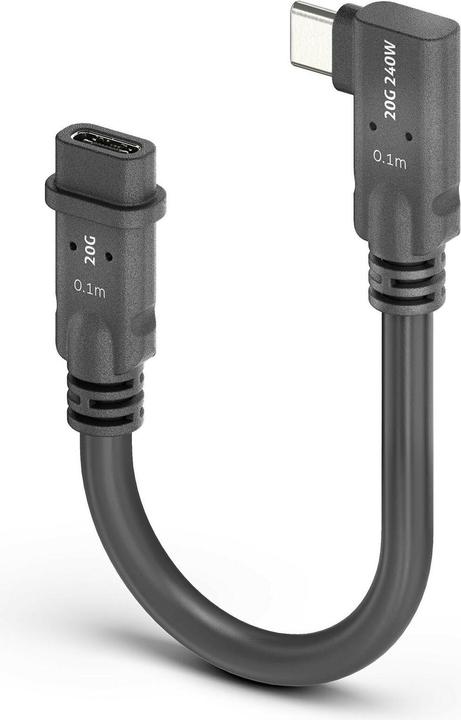 PureLink MicroX4 USB4-Kabel USB C - USB C 0.1 m (0.10 m, 240 W)