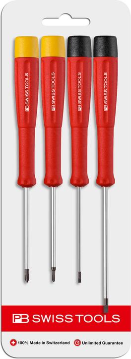 Produktbild PB Swiss Tools Schraubenziehersätze (Schlitzschrauben, Phillipps-Kreuzschlitz (PH))