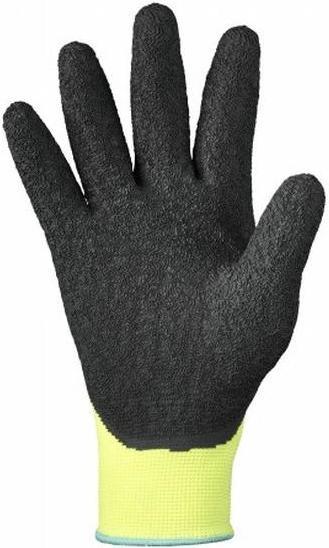 Actual product image Stronghand Glove NEONGRIP size 10 neon yellow/black EN 420, EN 388 PPE category II (10)