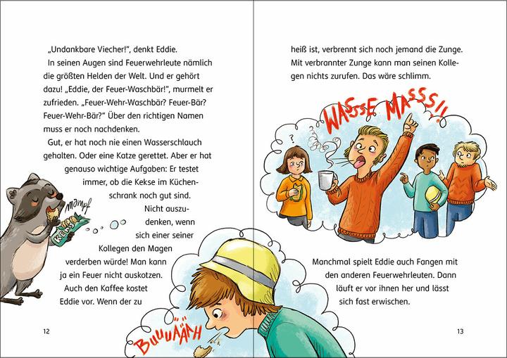Produktbild Loewe Die Tier-Feuerwehr (Band 1) - Ein Waschbär greift ein (Deutsch, Larisa Lauber, Vanessa Walder, 2025)