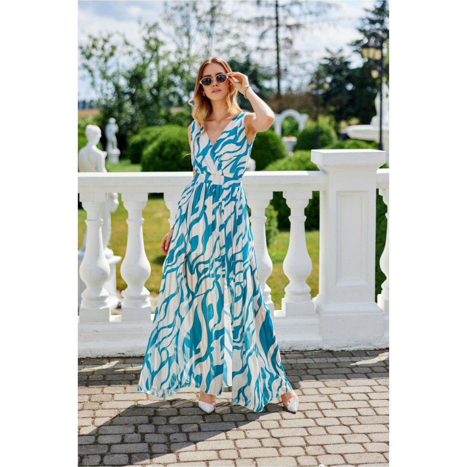 Roco Fashion, Damen, Kleider, Alltagskleid model, Mehrfarbig, (44)