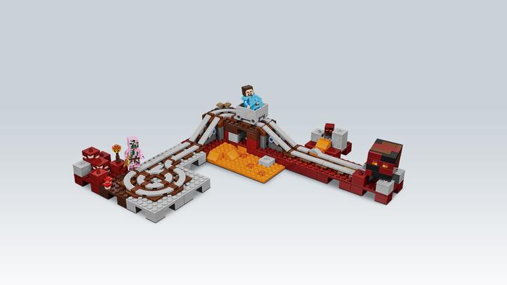 Actual product image LEGO The Nether railway (21130, LEGO Minecraft)