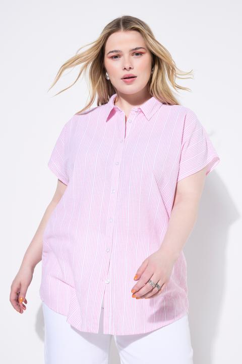 Produktbild Studio Untold Blusenshirt, oversized, Strukturstreifen (50, 52)
