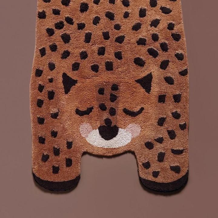 Produktbild Nattiot Kinderteppich Little Cheetah (65 x 125 cm)