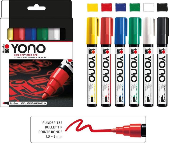 Produktbild Marabu Yono (6x)