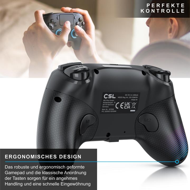 Produktbild CSL Bluetooth Gamepad Controller für Nintendo Switch (Switch)