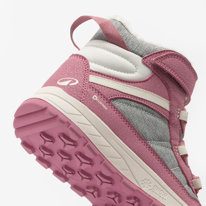 Produktbild Quechua Winterschuhe Kinder Gr. 24–38 Synthetik Winterwandern warm - SH500 rosa (30)