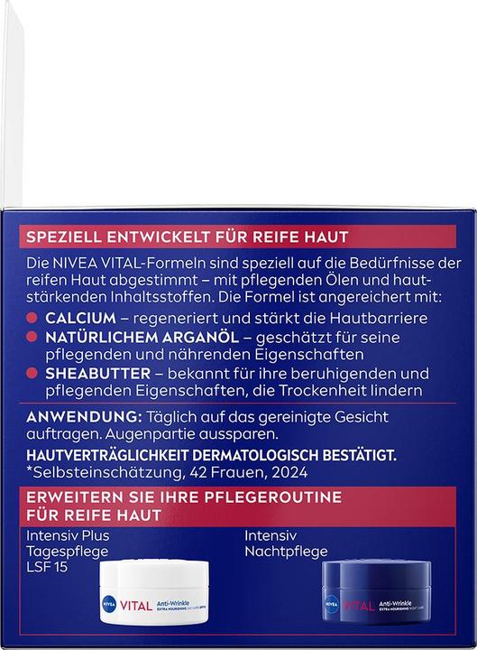 Produktbild NIVEA Vital Anti-Age Regenerierende Nachtcreme (50 ml, Nachtcreme)