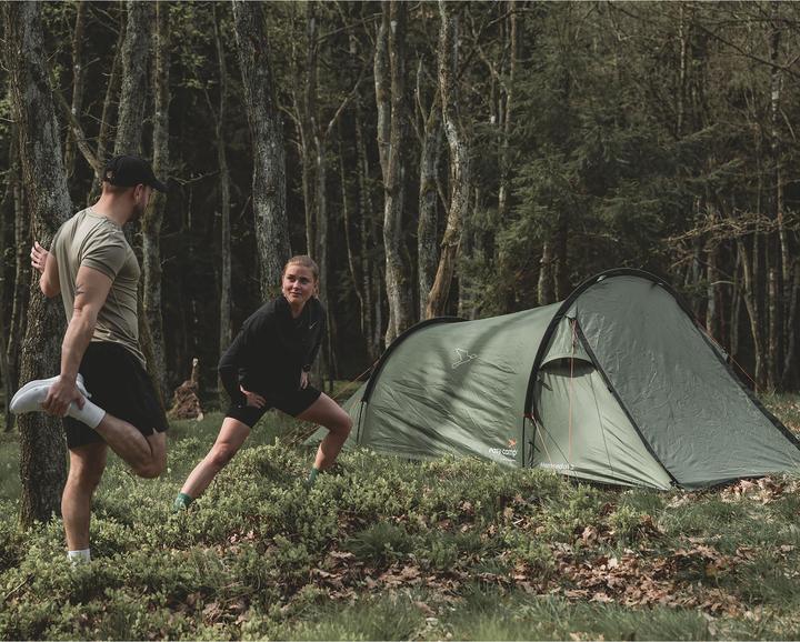 Produktbild Easy Camp Tunnelzelt Hemsedal 2 (olivgr?n, Modell 2025) (Tunnelzelt, 3 kg, 2 Personen)
