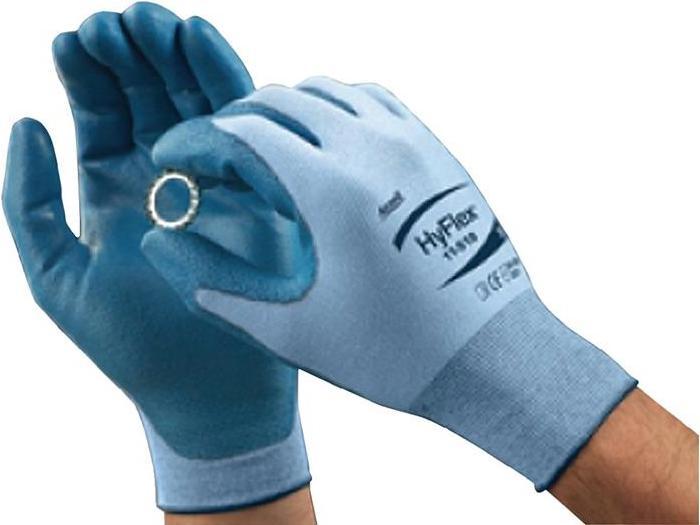 Produktbild Ansell Schnittschutzhandschuhe HyFlex® 11-518 Grösse 10 blau EN 388 PSA-Kategorie II (10)