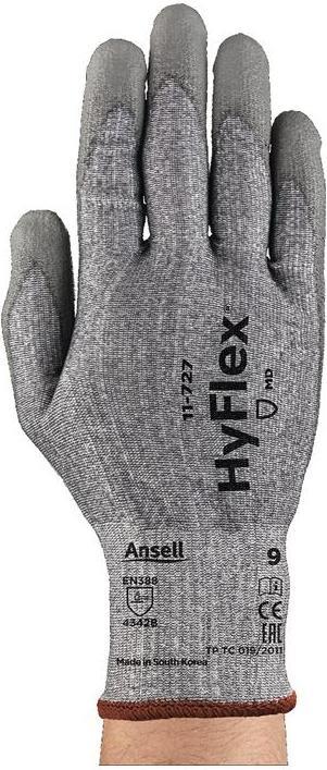 Ansell Cut protection gloves HyFlex® 11-727 size 11 grey EN 388 PPE category II (11)