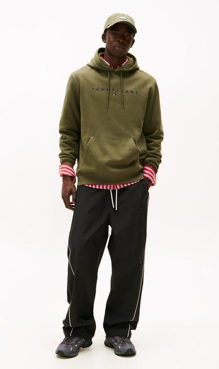 Produktbild Tommy Jeans Linear Logo Kapuzenpullover (XXL)