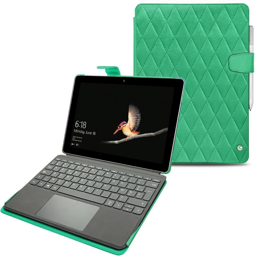 Noreve Lederschutzhülle (10", Microsoft), Notebooktasche, Grün