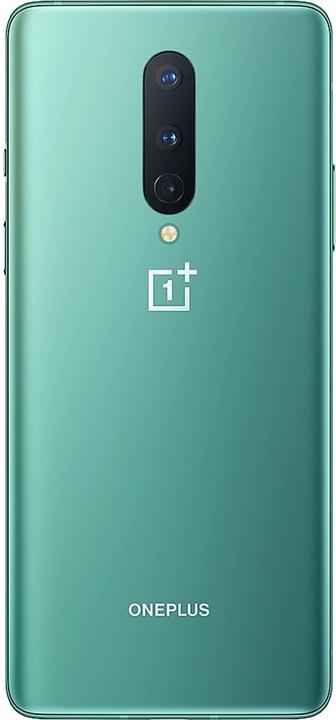 Produktbild OnePlus 8 (12GB) (256 GB, Glacial Green, 6.55", Dual SIM, 48 Mpx, 5G)