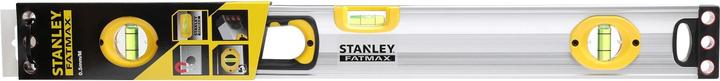 Actual product image Stanley FatMax spirit level II (60 cm, magnetic, 1 horizontal/2 vertical spirit levels, hollow profile (60 cm)