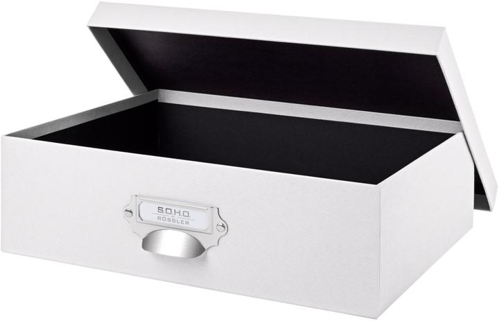 Immagine prodotto Rössler Storage Box S.O.H.O. Bianco (337 x 255 x 105 mm, 9 l)