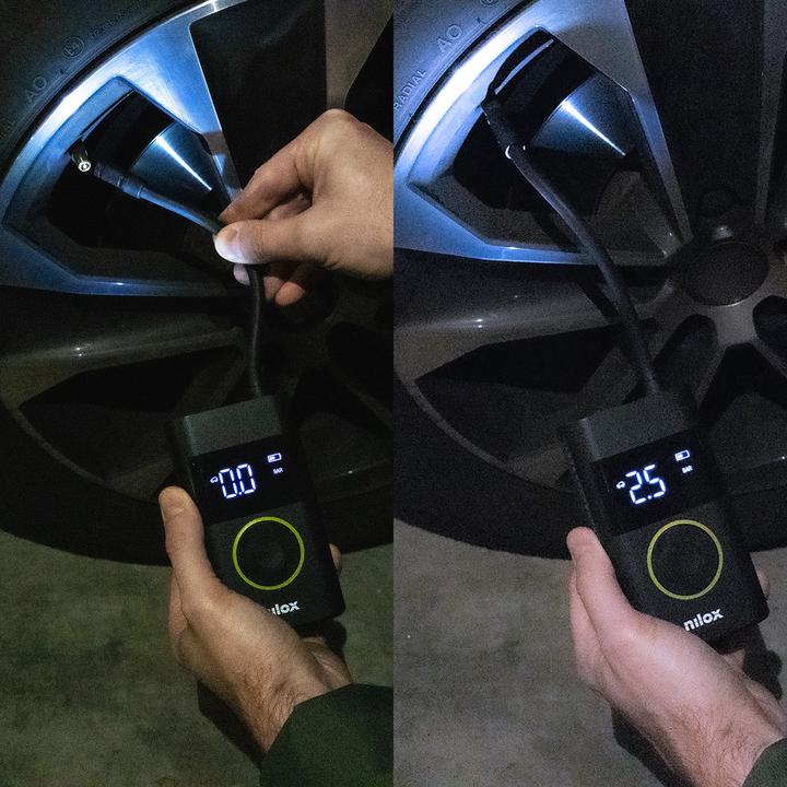 Actual product image Nilox Compressore ad Aria Portatile Multifunzione