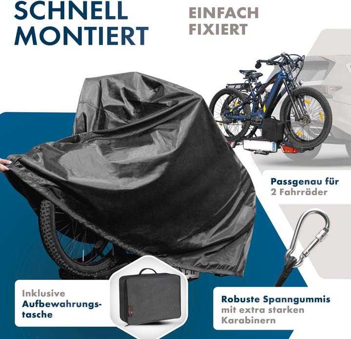 Actual product image Walser Premium bike cover for 2 bikes, waterproof protective bike cover