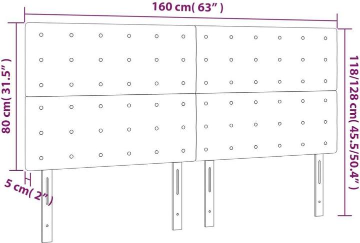 Image du produit vidaXL Kalel (160 x 5 x 128 cm)