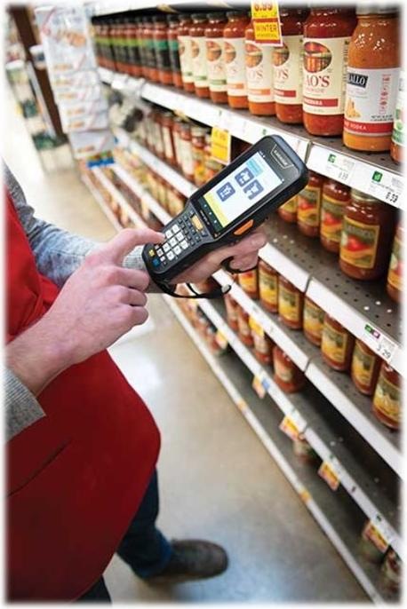Actual product image Datalogic Scanner Tablet Skorpio X5 2D PG 28K XLR 64 GB Black (Text, 1D barcodes, QR Code)