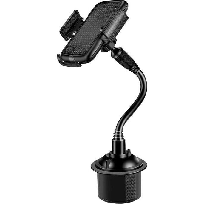 JTI Handyhalter fürs Auto, Smartphone Halterung, Schwarz
