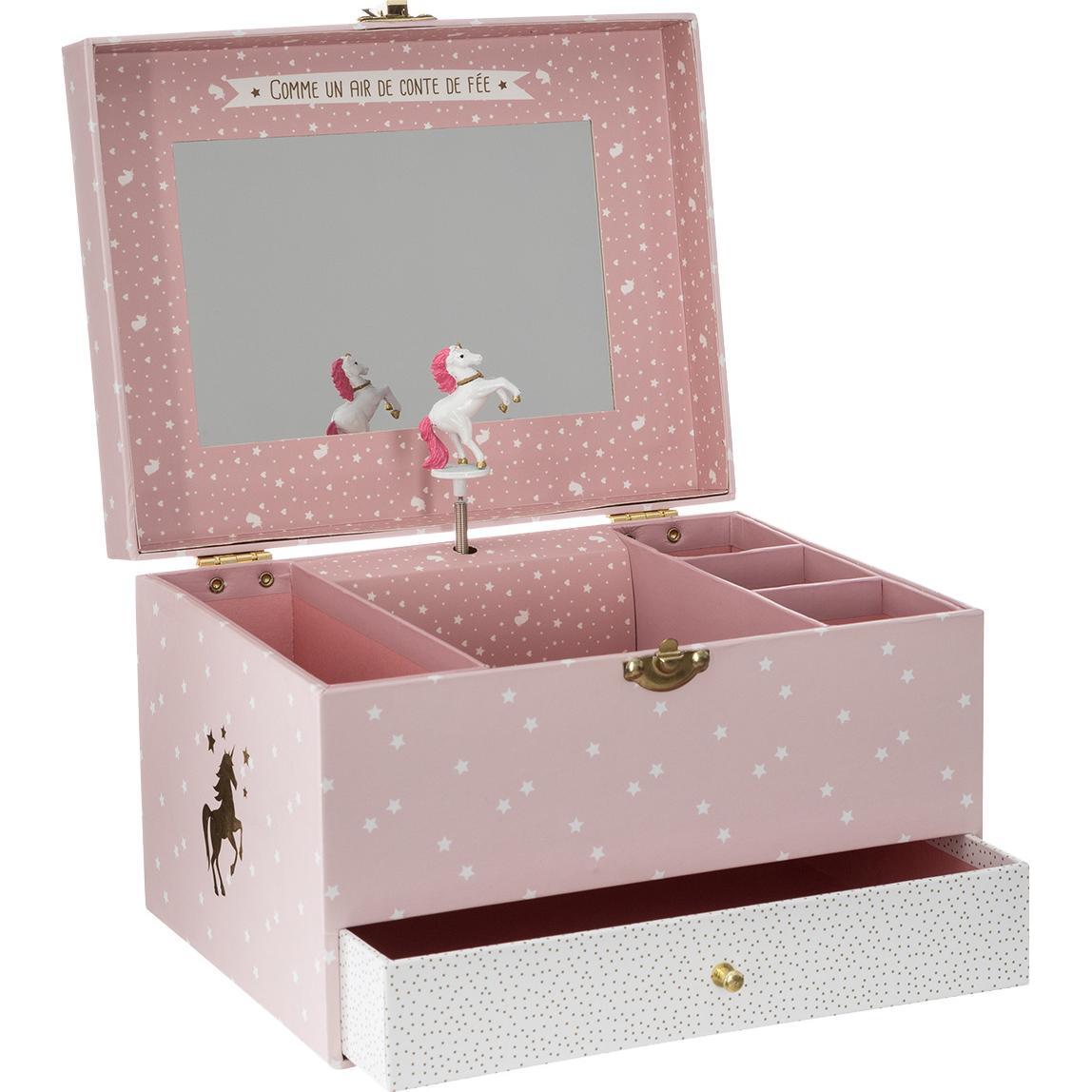 Atmosphera, Uhrenbox + Schmuckaufbewahrung, Schmuckbox/Schatulle, Rosa