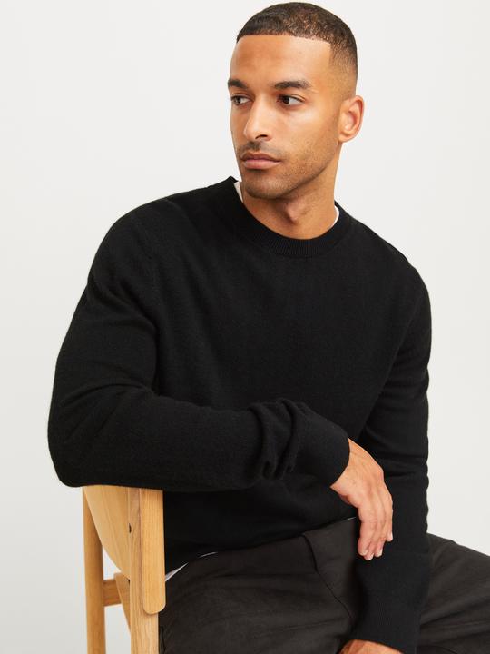 Produktbild Jack & Jones RDD Einfarbig Strickpullover mit Rundhals Strickpullover mit Rundhals (XL)
