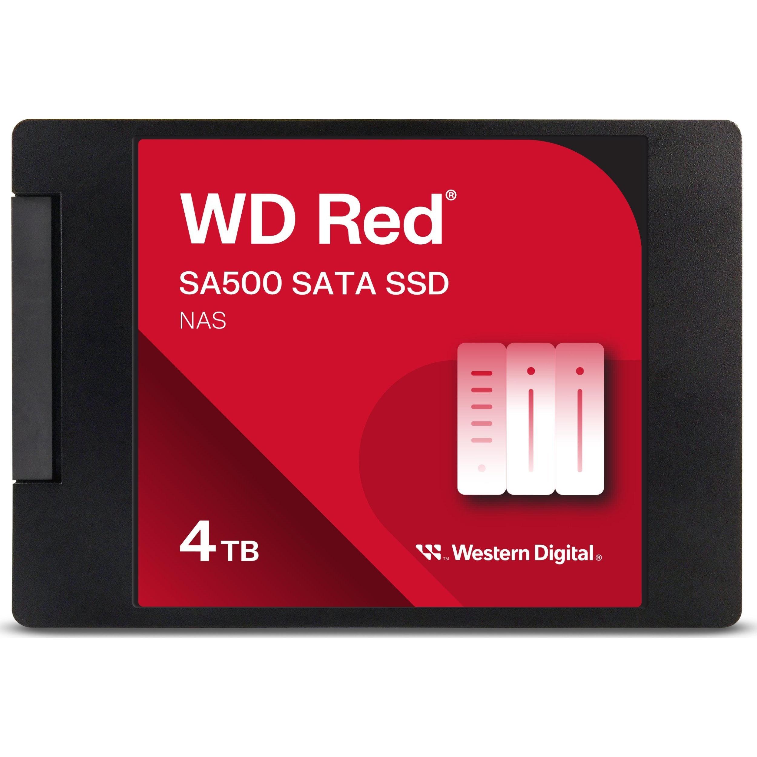 WD Red SA500 (4000 GB, 2.5"), SSD