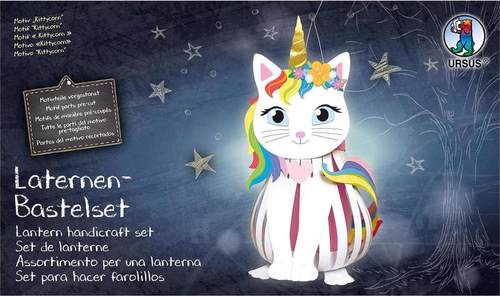 Produktbild Ursus Laternen-Bastelset Kittycorn