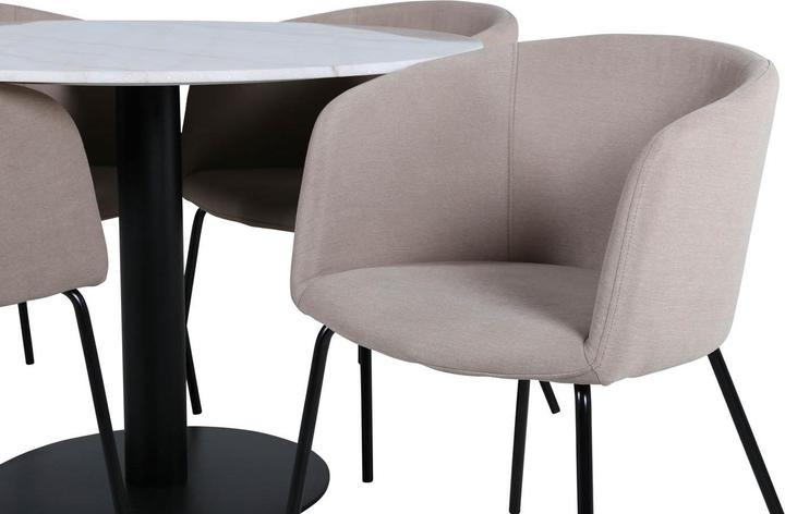 Produktbild Ebuy24 Essgruppe Estelle 79 (5-teilig) (Marmor)